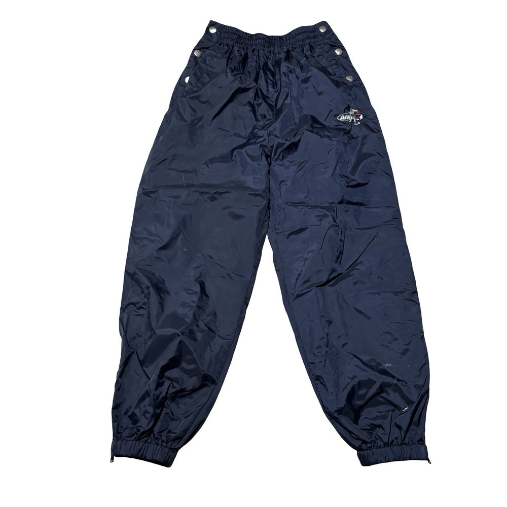 Vintage And1 Breakaway Tearaway Snap Track Pants Youth Boys LG 24 x 25